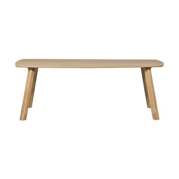 Ozola masīvkoka ēdamgalds 100x180 cm Tablo – WOOOD