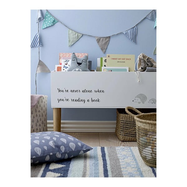 Balts bērnu grāmatu plaukts 90x50 cm Salam – Bloomingville Mini-image-1