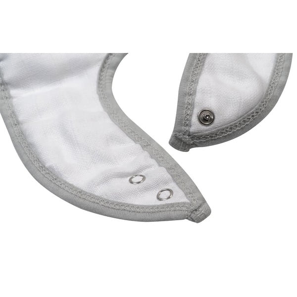 Pelēks muslīna bērnu priekšautiņš Kindsgut Dots-image-3