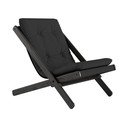 Saliekamais krēsls Karup Design Boogie Black/Dark Grey