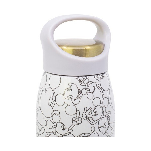 Balts nerūsējošā tērauda bērnu termoss 665 ml Mickey Mouse – STOR-image-3