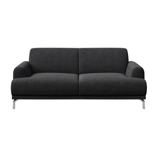 Antracīta pelēks dīvāns MESONICA Puzo, 170 cm