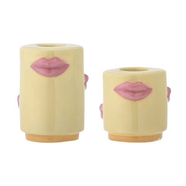 Akmensmasas svečturi (2 gab.) Sassy – Bloomingville-image-4