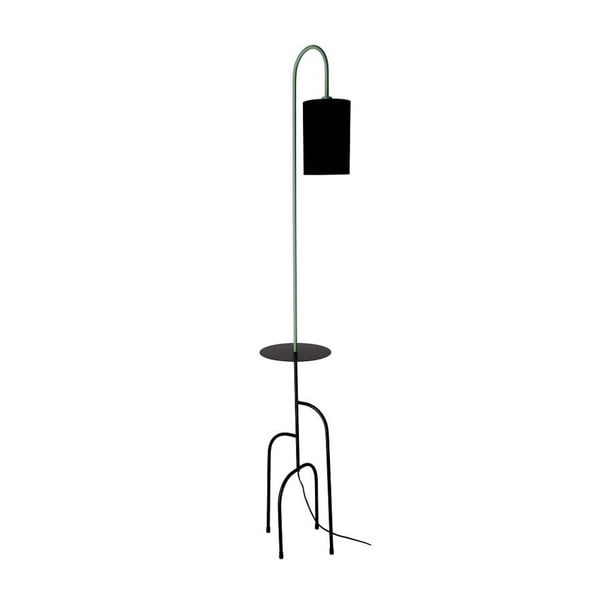 Zaļa/melna stāvlampa (augstums 175 cm) Ravello – Candellux Lighting
