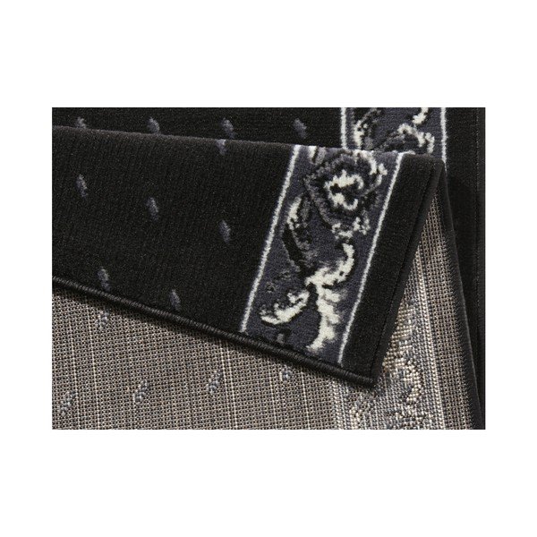 Melns tekneklis ar baltām detaļām Hanse Home Ornaments, 80 x 350 cm-image-2
