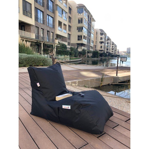 Melns dārza sēžammaiss Daybed – Floriane Garden-image-2