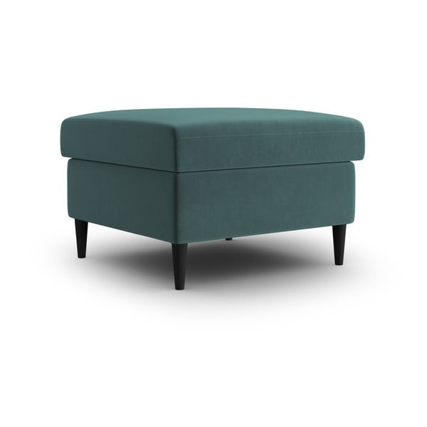 Zaļganzils samta kāju soliņš Kyoto – Cosmopolitan Design-image-1