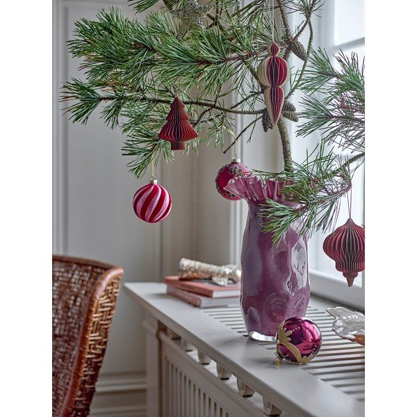 Papīra Ziemassvētku eglītes rotājumi (3 gab.) ø 10 cm Tinkle – Bloomingville-image-1