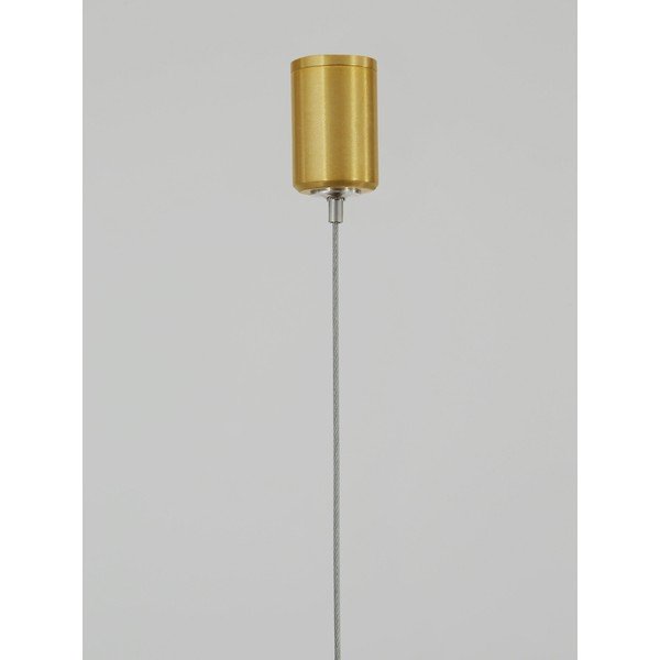 Misiņa krāsas alumīnija LED piekaramā lampa Elettra – Nova Luce-image-4