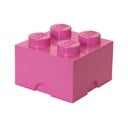 Rozā kvadrātveida glabāšanas kaste LEGO®