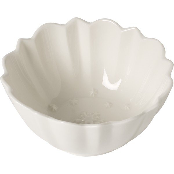 Balta porcelāna bļoda ar Ziemassvētku motīvu Villeroy & Boch, ø 14,5 cm-image-2