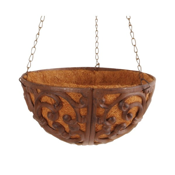 Metāla piekarināms un pie sienas liekams puķu pods ø 26 cm – Esschert Design-image-2