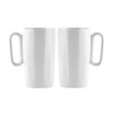 Baltas māla krūzes (2 gab.) 330 ml Fuori – Vialli Design