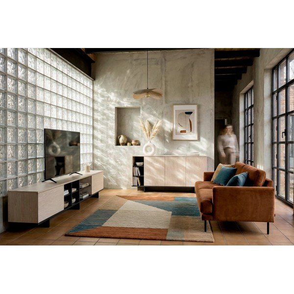 Melns skapītis 170x80x40 cm Cequoia – Marckeric-image-1