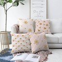 Spilvendrānas ar Ziemassvētku motīvu (4 gab.) 43x43 cm – Mila Home