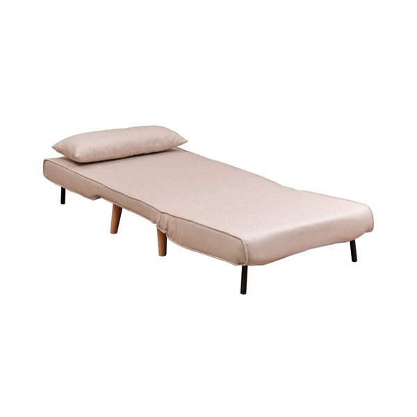 Krēmkrāsas atpūtas krēsls Folde – Artie-image-4