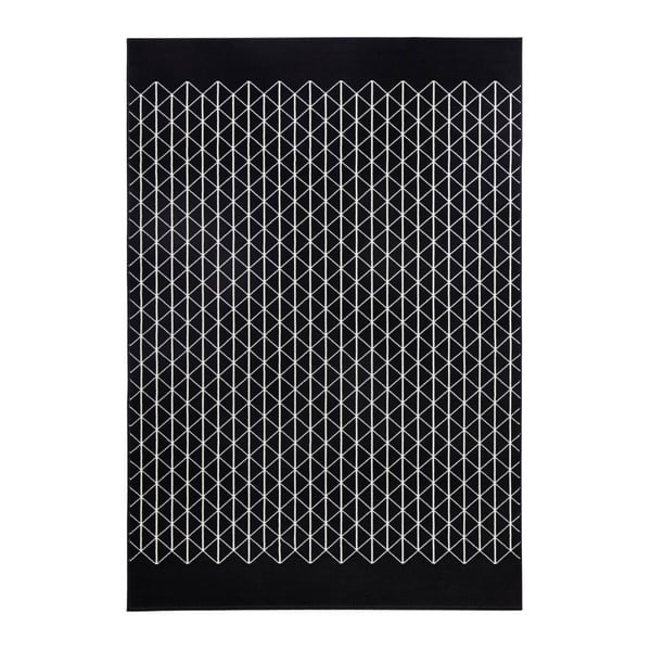 Melns paklājs Zala Living Twist, 160 x 230 cm