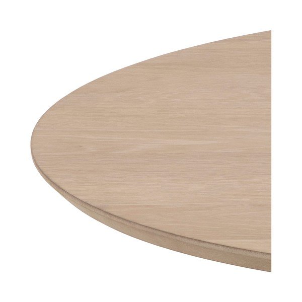 Apaļš žurnālu galdiņš ar ozolkoka imitāciju ø 80 cm Christo – Actona-image-3