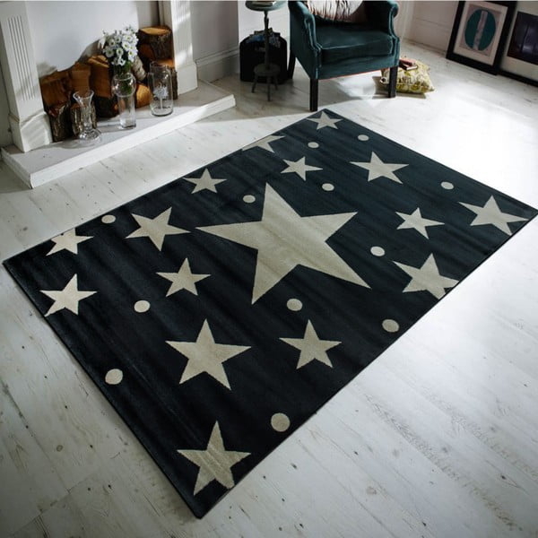 Bērnu paklājs Stars Sky Gris, 150 x 230 cm