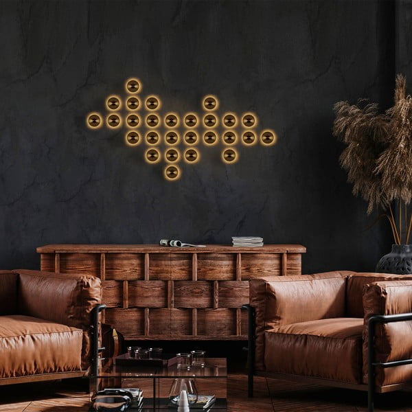 Bronzas krāsas sienas lampa ø 16 cm Fungal – Opviq lights-image-4