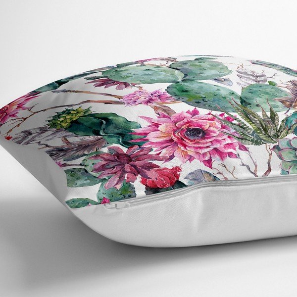 Spilvendrāna ar kokvilnas maisījumu Minimalist Cushion Covers Bloom, 70 x 70 cm-image-1