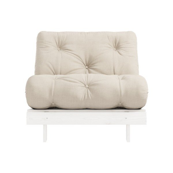 Izvelkamais krēsls Karup Design Roots White/Beige-image-1