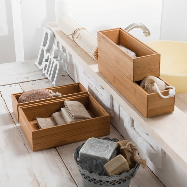 Bambusa organizators Compactor Woody, 30 x 15 x 6,35 cm-image-2