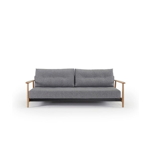 Pelēka dīvāns gulta Inovācija Eluma Deluxe