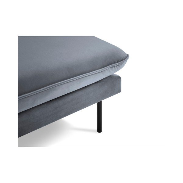 Pelēks samta zvilnis Cosmopolitan Design Vienna, labais stūris-image-4