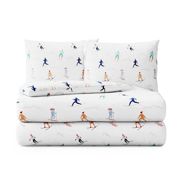 Divguļamā flaneļa gultasveļa AmeliaHome Snuggy Aspen, 200 x 200 cm-image-4