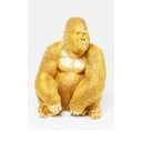 Dekoratīvā skulptūra zelta krāsā Kare Design Gorilla