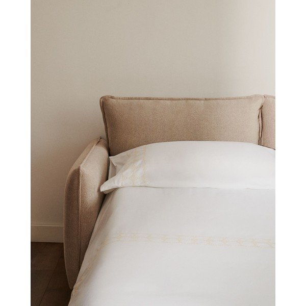 Bēšs salokāms dīvāns 185 cm Carlota – Kave Home-image-4