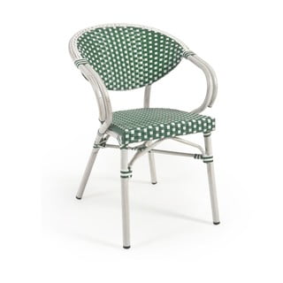 Zaļš dārza krēsls Kave Home Marilyn