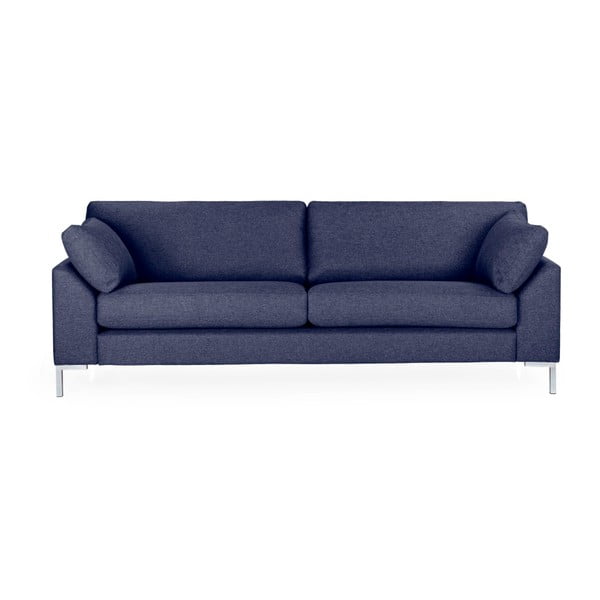 Tumši zils dīvāns Scandic Garda, 225 cm