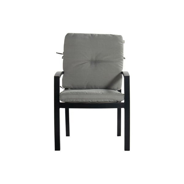 Pelēks metāla dārza krēsls Rosario – Hartman-image-2