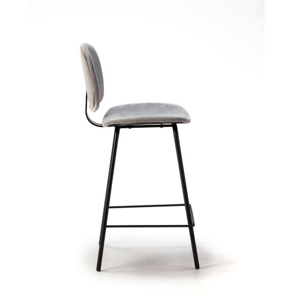 Gaiši pelēki bāra krēsli (2 gab.) (sēdekļa augstums 66 cm) Arus – Marckeric-image-4