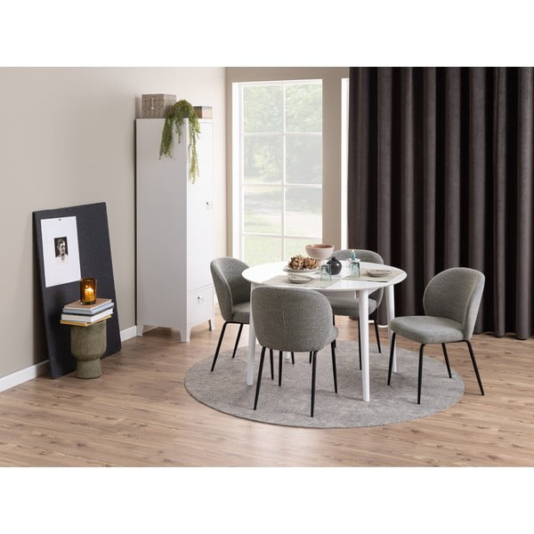 Pelēki ēdamistabas krēsli (2 gab.) Patricia – Actona-image-2