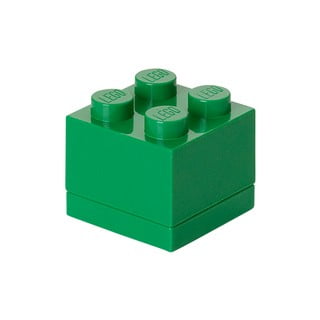 Zaļa uzglabāšanas kaste LEGO® mini