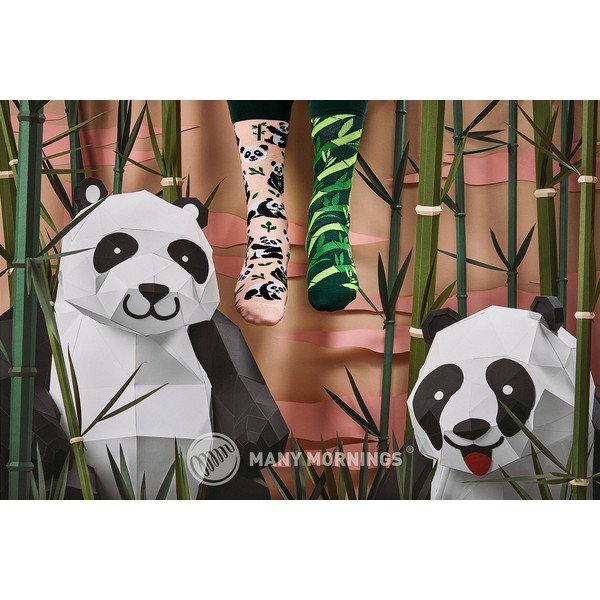 Zeķes Many Mornings Sweet Panda, 39-42 izmērs-image-1