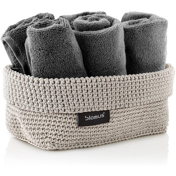 Bēšs uzglabāšanas grozs Blomus Rope, 11,5 x 20 cm-image-1