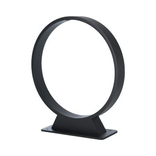 Pelēka stāvlampa SULION Nala, ø 30 cm