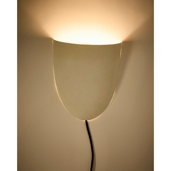 Balta sienas lampa ar vadu Nibla – Kave Home-image-2