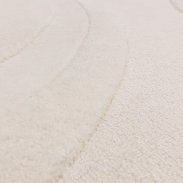 Balts vilnas paklājs 200x290 cm Olsen – Asiatic Carpets-image-3