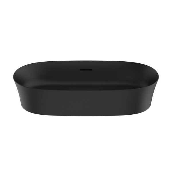 Matēti melna keramikas izlietne 60x38 cm Ipalyss – Ideal Standard-image-3