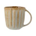 Bēša akmensmasas krūze latte kafijai 350 ml Fleur – Bloomingville