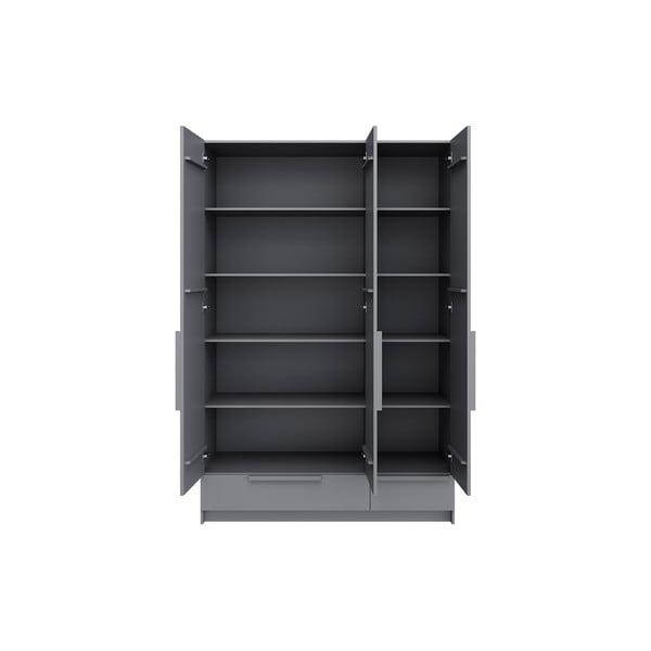 Pelēkas modulārās plauktu sistēmas daļas (3 gab.) Pure – WOOOD-image-3