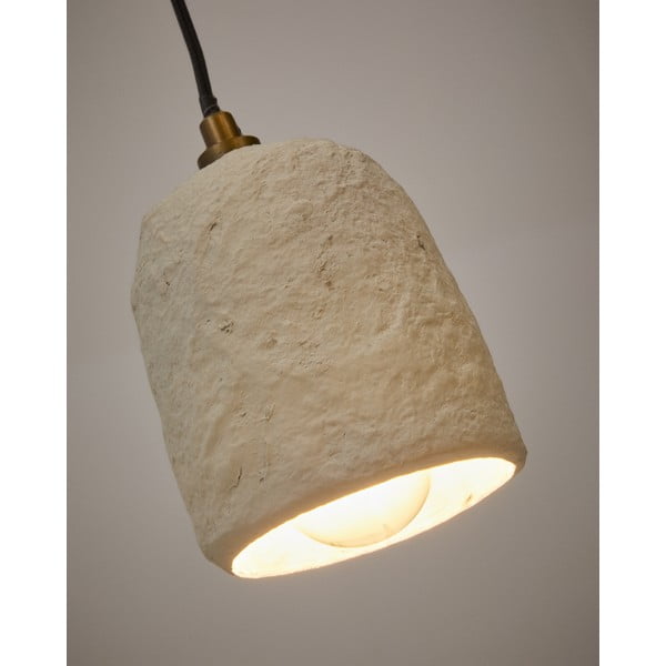 Balta piekaramā lampa ø 11,5 cm Ullaro – Kave Home-image-2