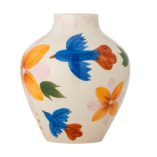 Akmensmasas ar rokām apgleznota vāze (augstums 27 cm) Maricala – Bloomingville