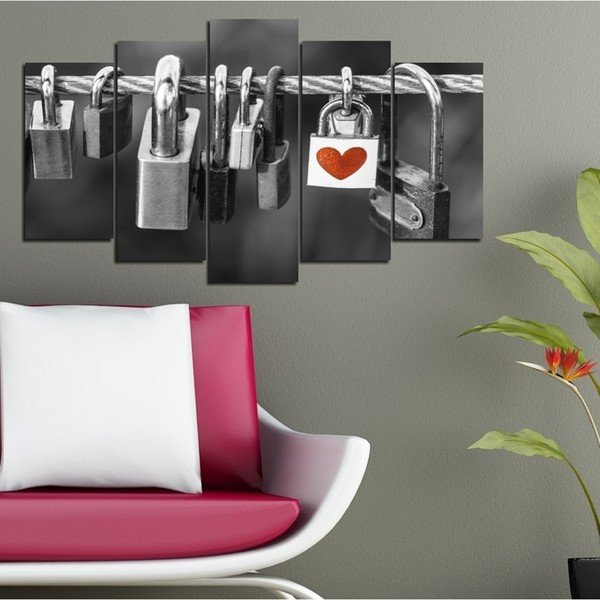 Daudzdaļīgā glezna 3D Art Entero, 102 x 60 cm-image-1