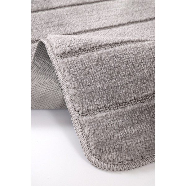 Pelēki vannas istabas paklājiņi (2 gab.) 50x80 cm Yeni Cizgli – Foutastic-image-3